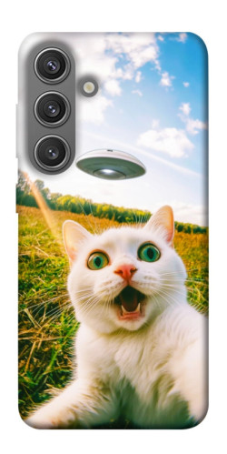 Чехол itsPrint Ufo cat для Samsung Galaxy S24
