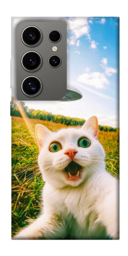 Чехол itsPrint Ufo cat для Samsung Galaxy S24 Ultra