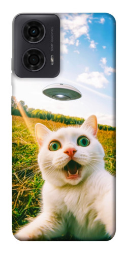 Чехол itsPrint Ufo cat для Motorola Moto G24