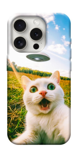 Чохол itsPrint Ufo cat для Apple iPhone 16 Pro (6.3")