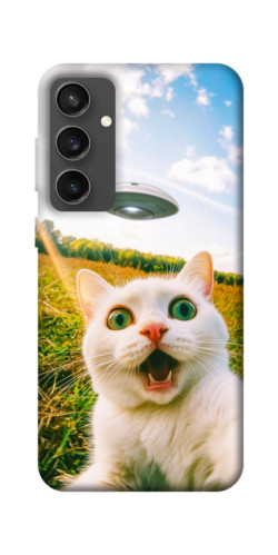 Чехол itsPrint Ufo cat для Samsung Galaxy S24 FE