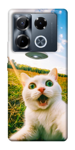 Чехол itsPrint Ufo cat для Infinix Note 40 Pro 4G