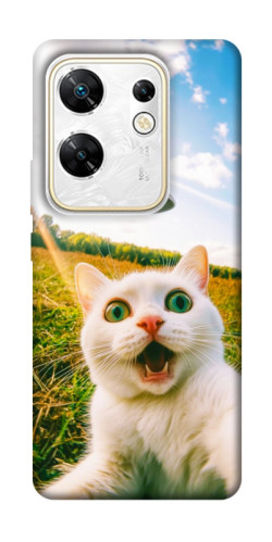 Чехол itsPrint Ufo cat для Infinix Zero 30 4G