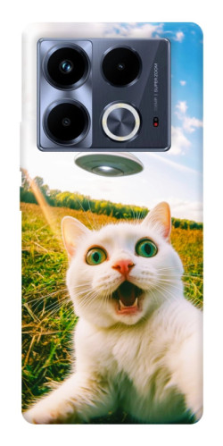 Чехол itsPrint Ufo cat для Infinix Note 40 4G