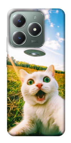 Чехол itsPrint Ufo cat для Realme C61 4G