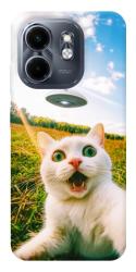 Чехол itsPrint Ufo cat для Infinix Smart 9 4G / Hot 50i