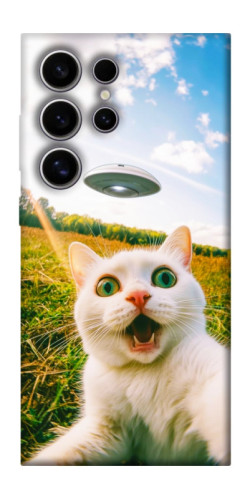 Чехол itsPrint Ufo cat для Samsung Galaxy S25 Ultra