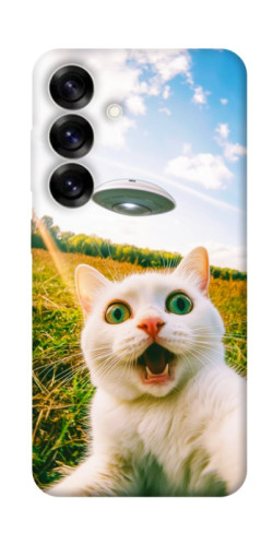 Чехол itsPrint Ufo cat для Samsung Galaxy S25