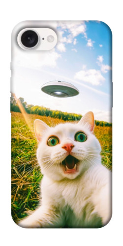 Чехол itsPrint Ufo cat для Apple iPhone 16e (6.1")