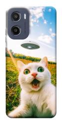 Чехол itsPrint Ufo cat для Motorola Moto G05