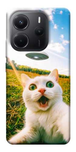 Чехол itsPrint Ufo cat для Xiaomi Redmi Note 14 4G (Europe version)