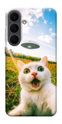 Чехол itsPrint Ufo cat для Samsung Galaxy S25 FE