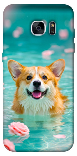 Чехол itsPrint Swimming corgi для Samsung G935F Galaxy S7 Edge