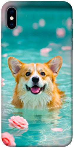 Чехол itsPrint Swimming corgi для Apple iPhone X (5.8")