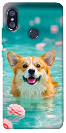 Чехол itsPrint Swimming corgi для Xiaomi Redmi Note 5 Pro / Note 5 (AI Dual Camera)