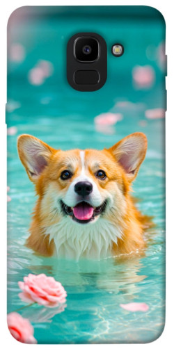 Чехол itsPrint Swimming corgi для Samsung J600F Galaxy J6 (2018)