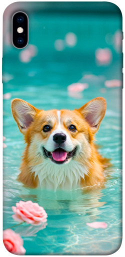 Чехол itsPrint Swimming corgi для Apple iPhone XS Max (6.5")