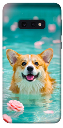 Чехол itsPrint Swimming corgi для Samsung Galaxy S10e
