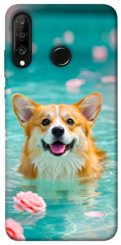 Чехол itsPrint Swimming corgi для Huawei P30 lite