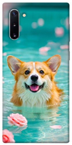 Чехол itsPrint Swimming corgi для Samsung Galaxy Note 10