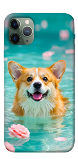 Чехол itsPrint Swimming corgi для Apple iPhone 11 Pro (5.8")