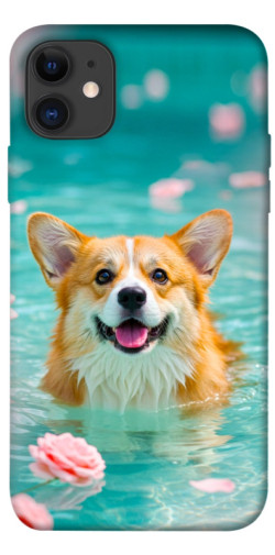 Чехол itsPrint Swimming corgi для Apple iPhone 11 (6.1")