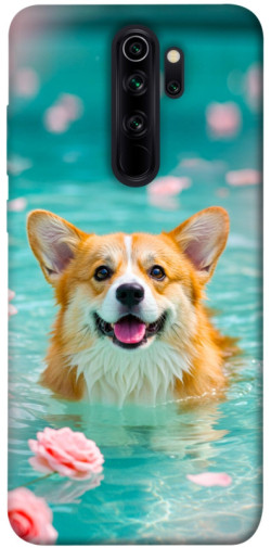 Чехол itsPrint Swimming corgi для Xiaomi Redmi Note 8 Pro