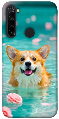 Чехол itsPrint Swimming corgi для Xiaomi Redmi Note 8