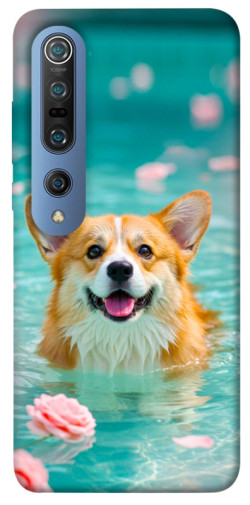 Чехол itsPrint Swimming corgi для Xiaomi Mi 10 / Mi 10 Pro