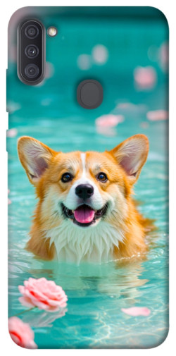 Чехол itsPrint Swimming corgi для Samsung Galaxy A11