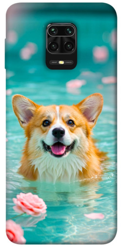 Чехол itsPrint Swimming corgi для Xiaomi Redmi Note 9s / Note 9 Pro / Note 9 Pro Max