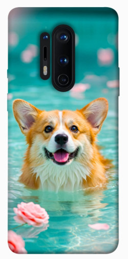 Чехол itsPrint Swimming corgi для OnePlus 8 Pro
