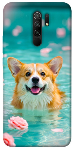 Чехол itsPrint Swimming corgi для Xiaomi Redmi 9