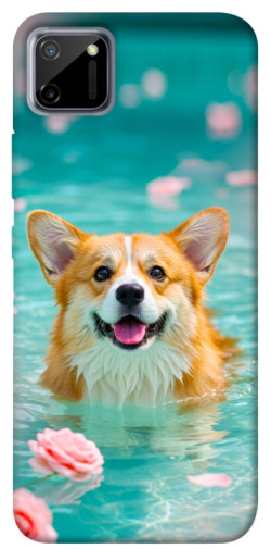 Чехол itsPrint Swimming corgi для Realme C11