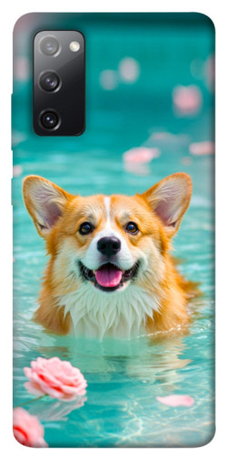 Чехол itsPrint Swimming corgi для Samsung Galaxy S20 FE