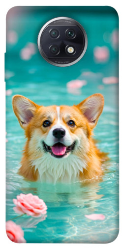 Чехол itsPrint Swimming corgi для Xiaomi Redmi Note 9 5G / Note 9T