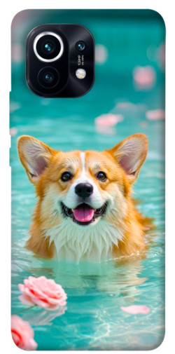 Чехол itsPrint Swimming corgi для Xiaomi Mi 11
