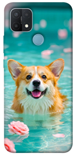 Чехол itsPrint Swimming corgi для Oppo A15s / A15