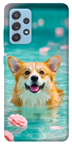Чехол itsPrint Swimming corgi для Samsung Galaxy A52 4G / A52 5G