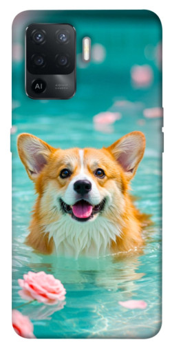 Чехол itsPrint Swimming corgi для Oppo Reno 5 Lite