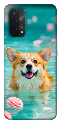 Чехол itsPrint Swimming corgi для Oppo A54 4G