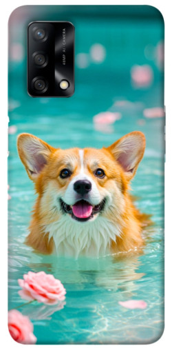 Чехол itsPrint Swimming corgi для Oppo A74 4G