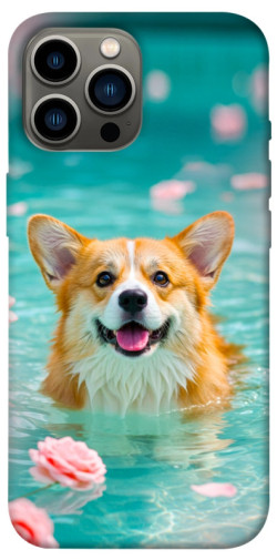 Чехол itsPrint Swimming corgi для Apple iPhone 13 Pro Max (6.7")