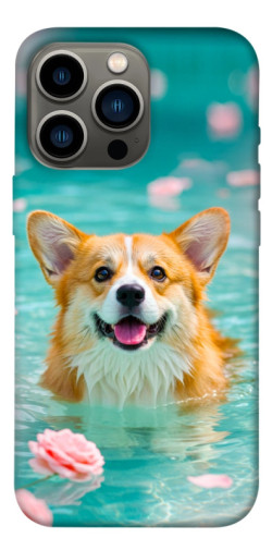 Чехол itsPrint Swimming corgi для Apple iPhone 13 Pro (6.1")