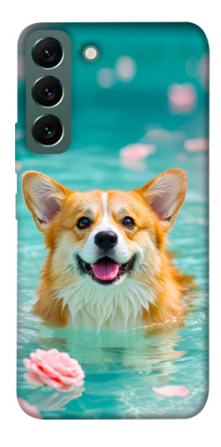 Чохол itsPrint Swimming corgi для Samsung Galaxy S22