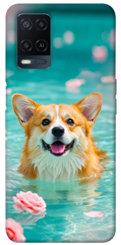 Чехол itsPrint Swimming corgi для Oppo A16s / A16