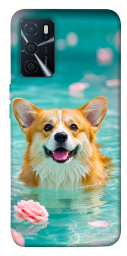 Чохол itsPrint Swimming corgi для Oppo A16s / A16