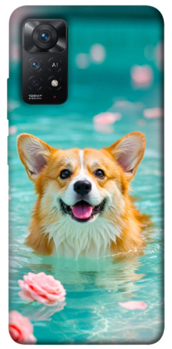 Чехол itsPrint Swimming corgi для Xiaomi Redmi Note 11 Pro 4G/5G