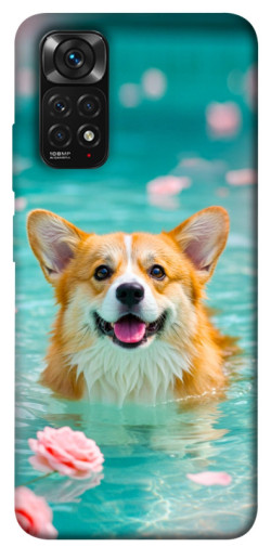 Чохол itsPrint Swimming corgi для Xiaomi Redmi Note 11 (Global) / Note 11S