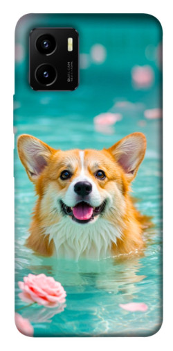Чехол itsPrint Swimming corgi для Vivo Y15s